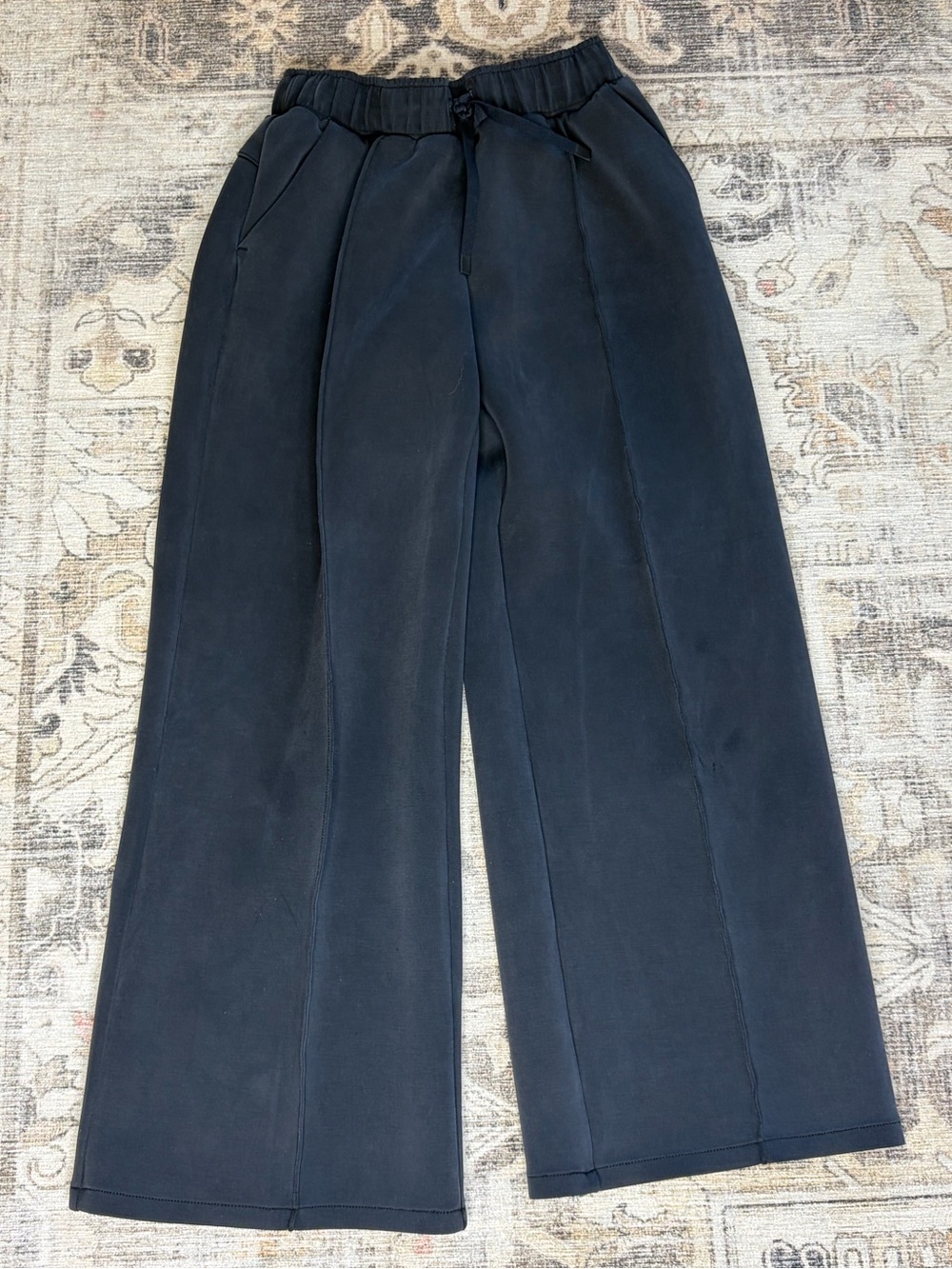 Girls wide leg lounge pants
